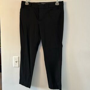 Banana Republic Sloan Fit Black Dress Pants Size 12 inseam 25